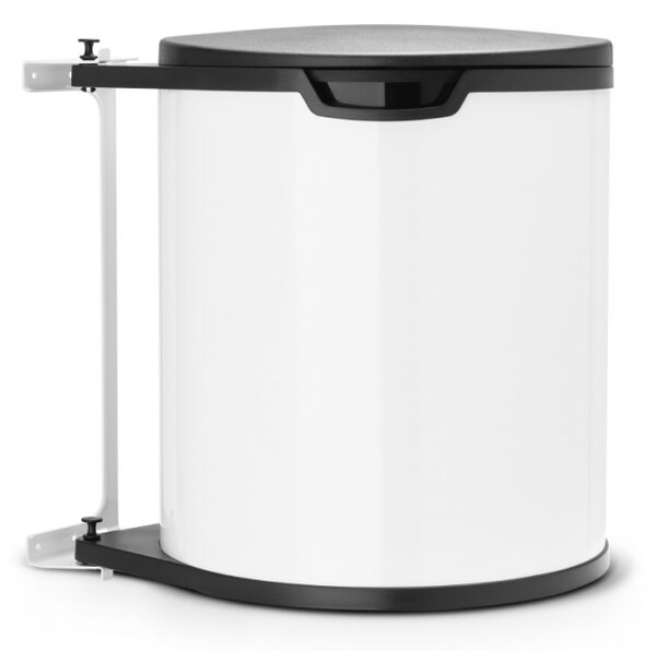 Brabantia Built-In 15 literes beépíthető fém szemetes - Fehér