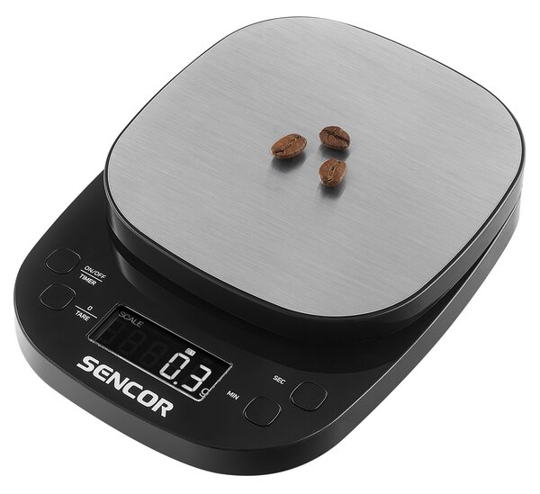Sencor SKS 0804BK Barista Digitális konyhai mérleg - Fekete