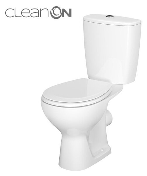 Cersanit ARTECO 010 CLEANON WC ülőkés Soft Close 63,5 x 35,5 cm, K667-069