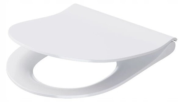 Cersanit City Oval, antibakteriális SLIM hőre lágyuló WC-ülőke, fehér, K98-0146