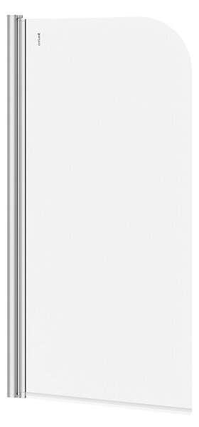 Cersanit Easy New, 1 lapos kádparaván 70 (hossz) x 140 (magasság) cm, átlátszó üveg, króm profil, S301-289