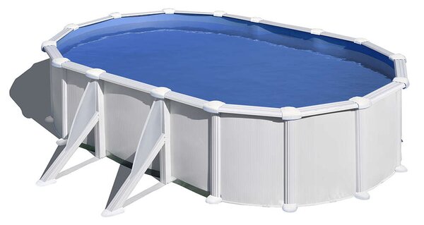 PONTAQUA KIT 5 fémfalas családi medence szett 5,0 x 3,0 x 1,2 m