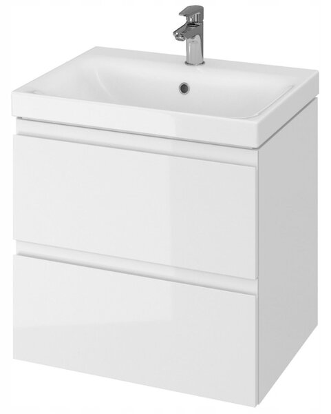 Cersanit Moduo, függő szekrény a mosogató alatt 60cm, fehér, S929-010