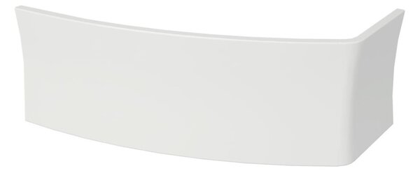 Cersanit Sicilia, előlapi kád 140cm bal/jobb, fehér, S401-085