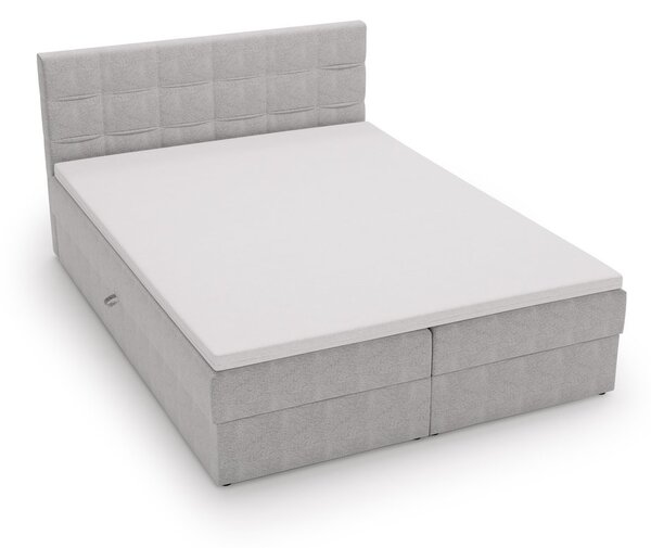 ELSIE 2 kárpitozott ágy 140x200 tárolóhellyel - rózsaszín