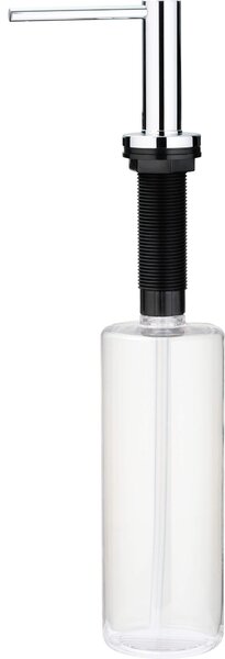 Deante Aster, mosogatószer-adagoló konyhai mosogatóhoz, rövid kifolyóval 500ml, króm, ZZZ_00KD