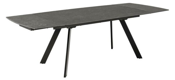 Asztal Norsica 675, 75x97cm, Fekete