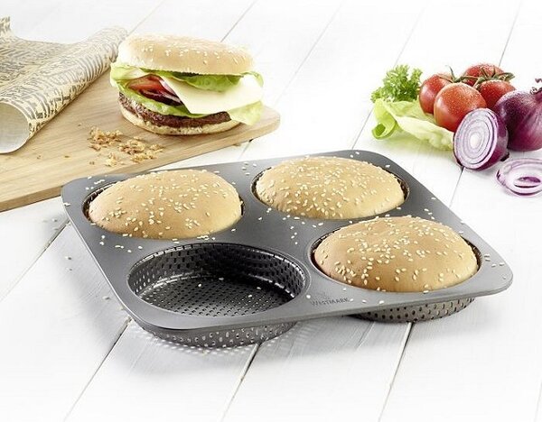 Hamburgerzsemle sütőforma 4 - Big