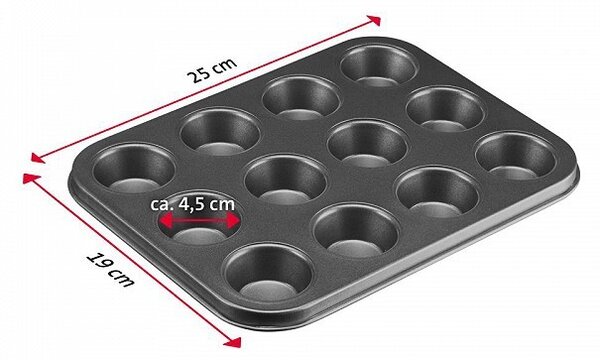 Muffin mini sütőforma - 12