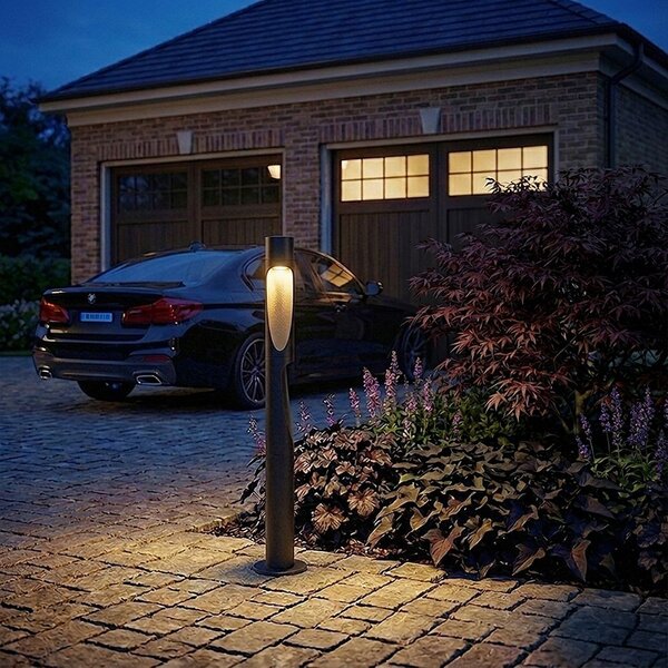 V-TAC CREE SMD LED kültéri, forgatható 11W állólámpa, 80cm, fekete házzal, meleg fehér - SKU 243536