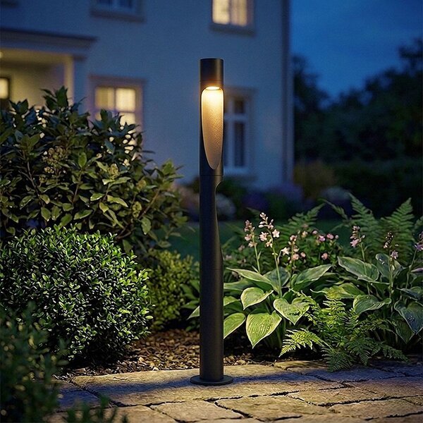 V-TAC CREE SMD LED kültéri, forgatható 11W állólámpa, 80cm, fekete házzal, meleg fehér - SKU 243536