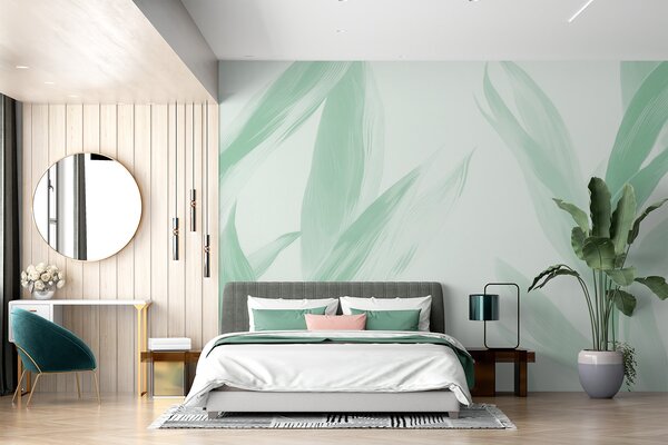 Fotótapéta Hegyes levelek, Fotótapéta egyedi, w05680v2 : Uwalls.hu