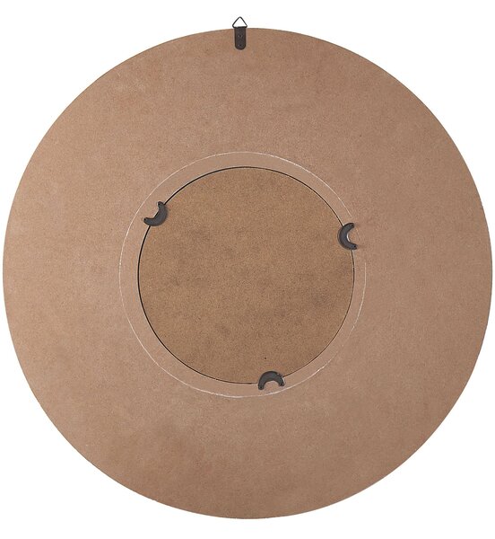 Falitükör POMARO 60 cm 60 cm Fenyőfa Világosbarna