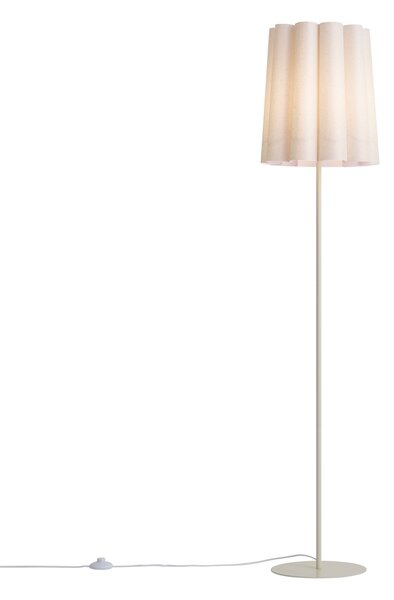 Japandi állólámpa bézs szövet búrával 160 cm - Jenni