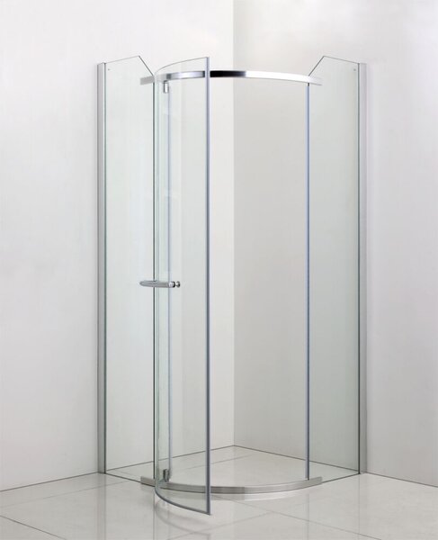 Clear üveg zuhanykabin, 100x100x190 cm
