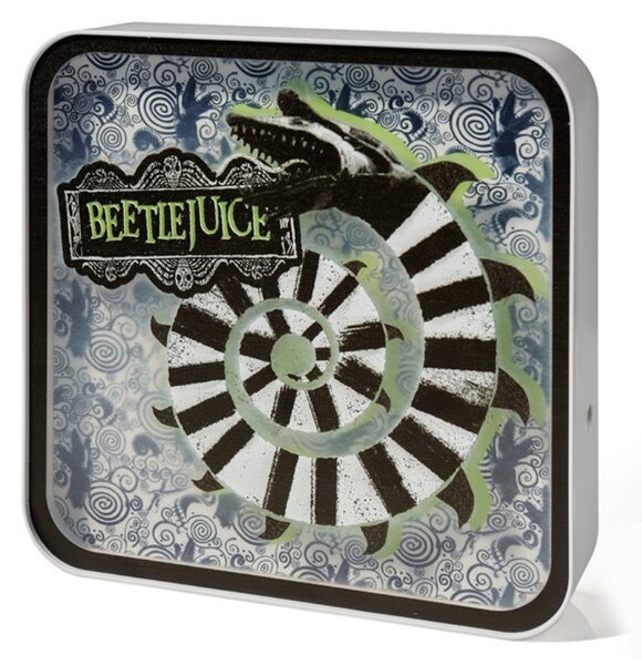 Numskull Beetlejuice Perspex Akril LED asztali lámpa - Mintás
