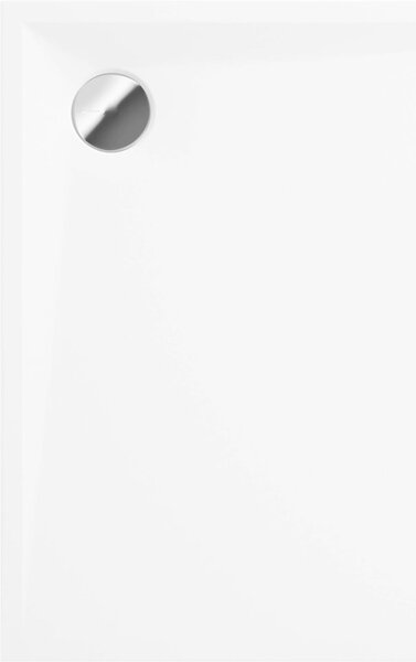 Deante Kerria Plus, téglalap alakú akril kád 120x80x3 cm, mélység 1,5 cm, Tömör technológia, fehér, KTS_044B