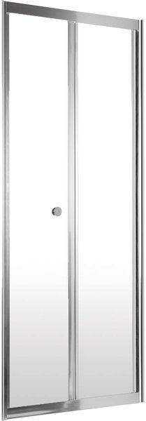 Deante Flex, nyitható összecsukható ajtó 80x185 cm, 5mm átlátszó üveg, króm profil, KTL_022D