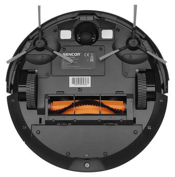 Sencor SRV 3150OR Robotporszívó Fekete - 100 perc üzemidő