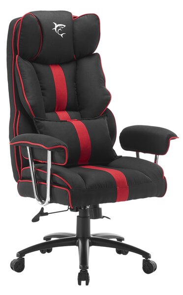 White Shark LE MANS Gamer Szék Fekete/Piros