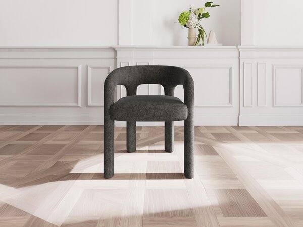 Szék Norsica 1043, 76x58x55cm, Sötétszürke, Összeszerelve szállítva