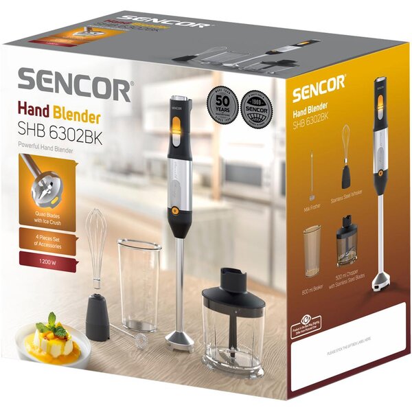 Sencor SHB 6302BK Botmixer - Fekete