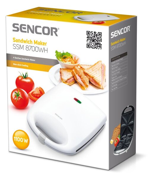 Sencor SSM 8700WH szendvicssütő