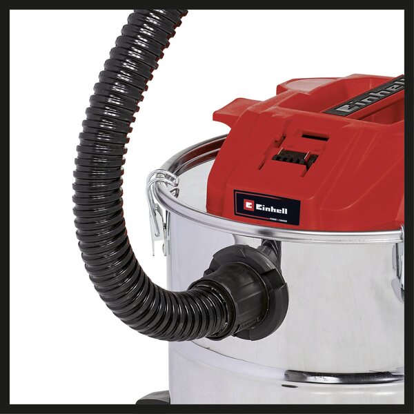 Einhell TE-AV 18/15 Li C-Solo Hamuporszívó - Inox