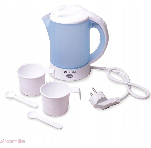 Kamille KM-1718B elektromos vízforraló 0,6L kék