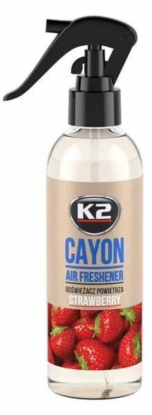 K2 Deocar Illatosító Porlasztós 250ml - Eper