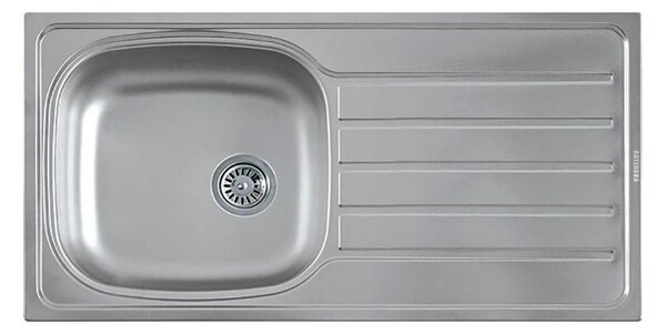 AE 8650 860x435 mm rozsdamentes mosogatótálca