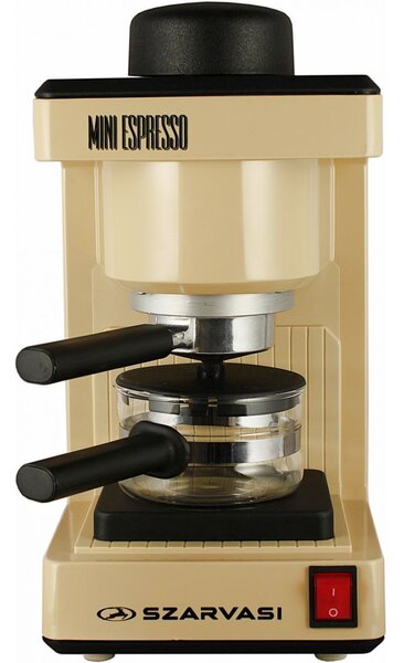 Szarvasi SZV612/3 Mini Espresso kávéfőző 800W drapp
