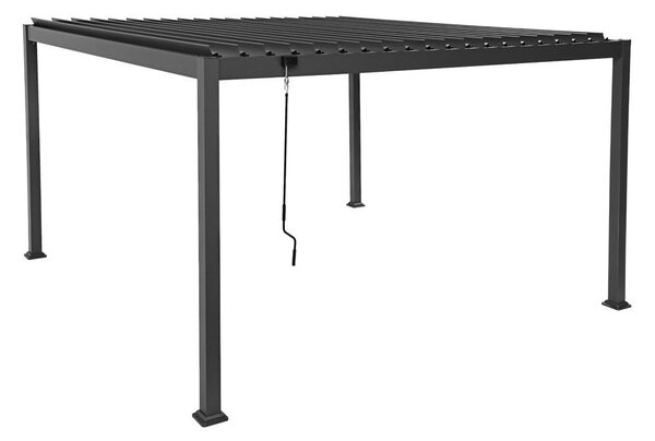Alumínium bioklimatikus pergola lamellákkal 4 x 3 M