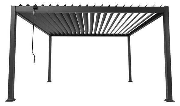 Alumínium bioklimatikus pergola lamellákkal 4 x 3 M