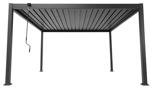 Alumínium bioklimatikus pergola lamellákkal 4 x 3 M