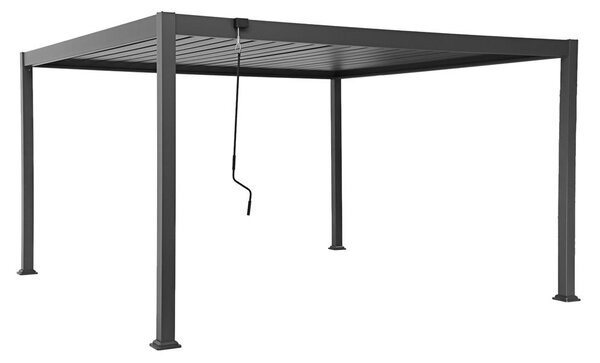 Alumínium bioklimatikus pergola lamellákkal 4 x 3 M