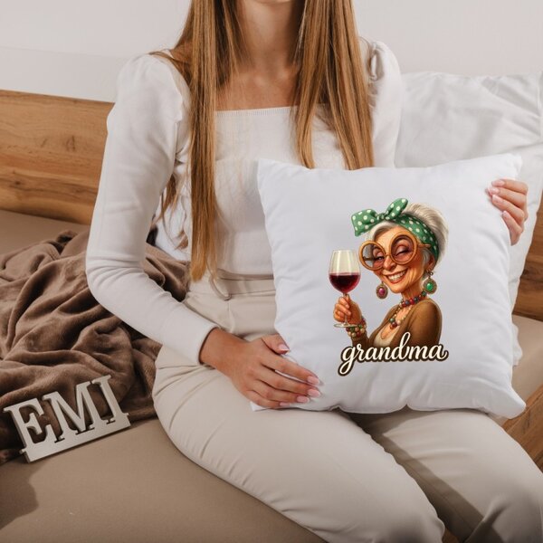 EMI Grandma díszpárna 40x40 cm EMI