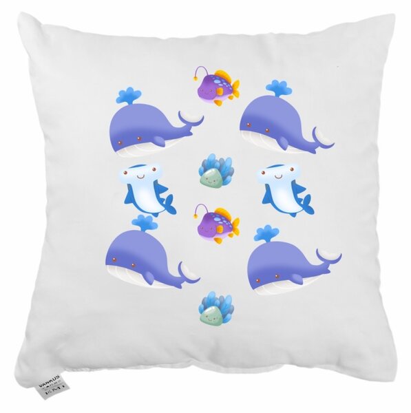 EMI Ocean Friends díszpárna 40x40 cm