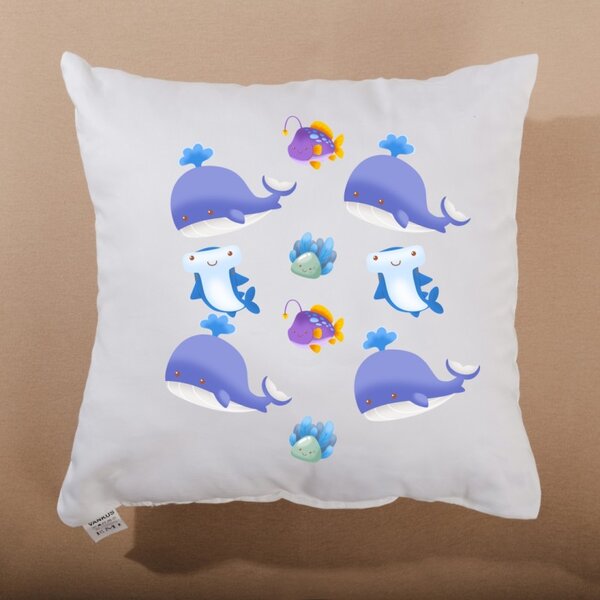 EMI Ocean Friends díszpárna 40x40 cm