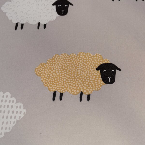 Mikroszálas ágynemű SHEEP DREAM szürke Ágyneműhuzat mérete: 70 x 90 cm | 140 x 200 cm