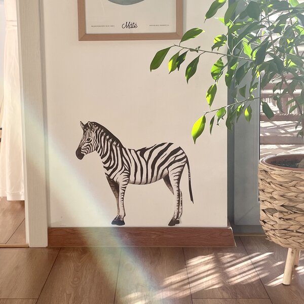 Szavanna falmatrica: zebra M (47*43 cm)