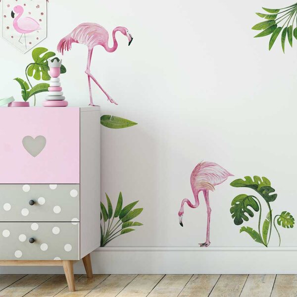 Dzsungel falmatrica: Flamingók S (40*30 cm)