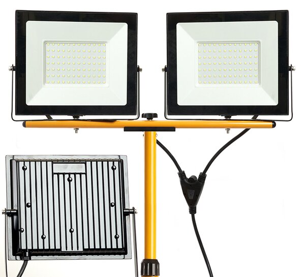 Toolight Rea, Halogén LED épületek állványon RSL006-2x100N, OSW-10206