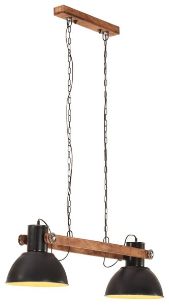 Fekete ipari függőlámpa 25 W 109 cm E27