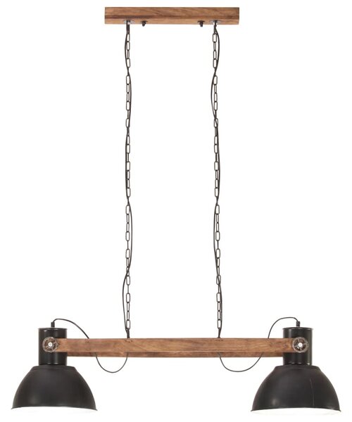 Fekete ipari függőlámpa 25 W 109 cm E27