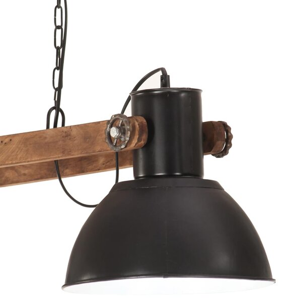 Fekete ipari függőlámpa 25 W 109 cm E27