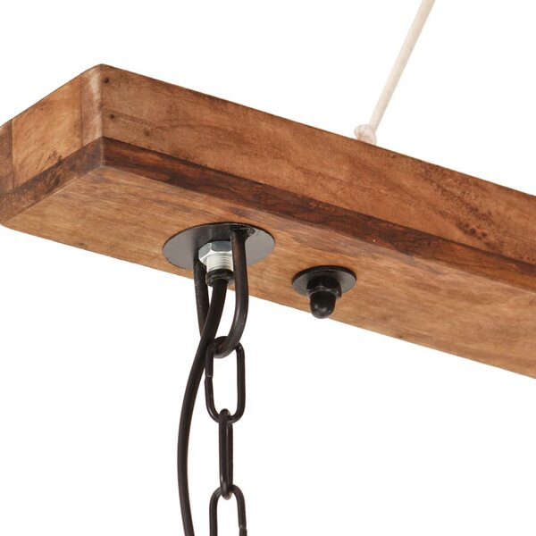 Fekete ipari függőlámpa 25 W 109 cm E27
