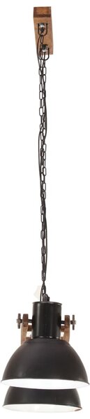 Fekete ipari függőlámpa 25 W 109 cm E27