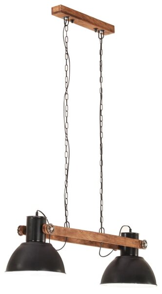 Fekete ipari függőlámpa 25 W 109 cm E27