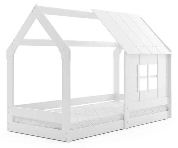 DOMEK gyerekágy ablakkal 80×160 cm Fehér